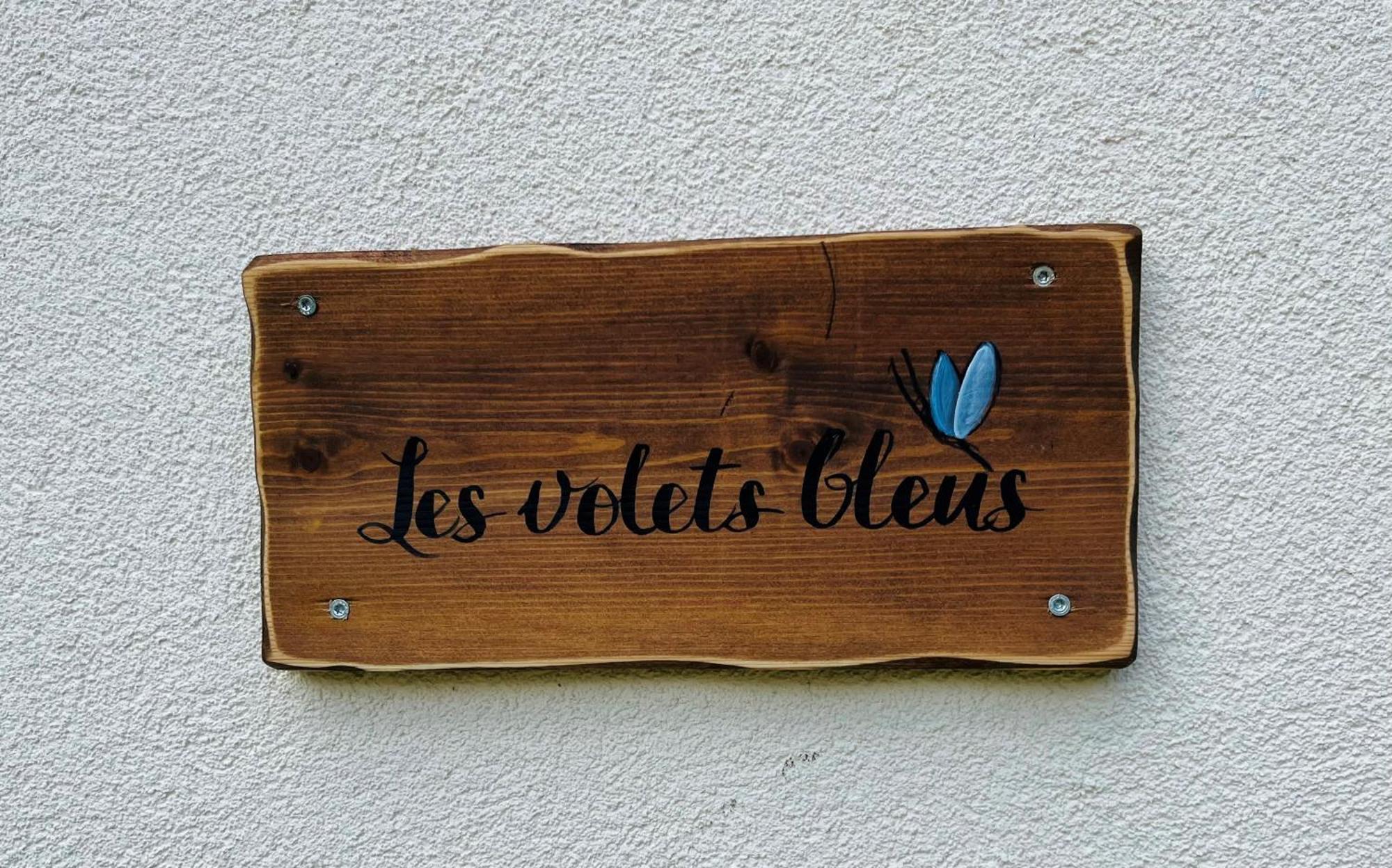 Les Volets Bleus Villa Parmain Exterior photo